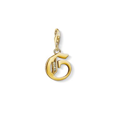 Thomas Sabo 1613-414-39 Charm-Anhänger Buchstabe G Gold