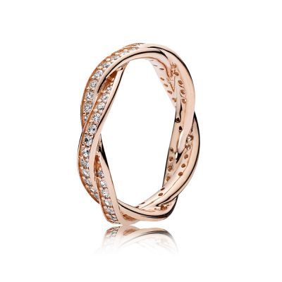 Pandora Rose 180892CZ Ring Verbundene Treue