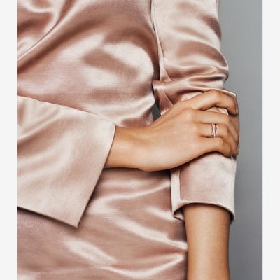 Pandora Rose 189057C01 Pavé-Ring Damen Dreifach Gekreuzt