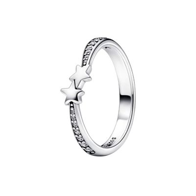 Pandora 192365C01 Ring Damen Funkelnder Sternschnuppen Zirkonia Sterling-Silber
