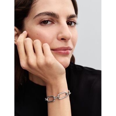Pandora Me Armband Damen Große Kettenglieder Silber 593854C00