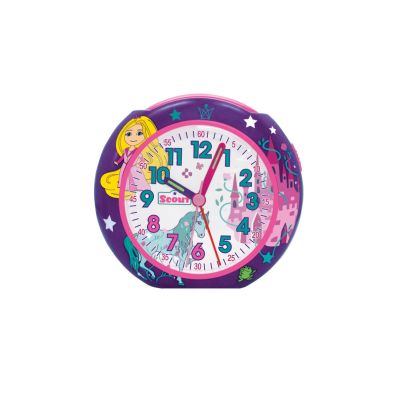 Scout Mädchen-Wecker Prinzessin Schloss Pferd Frosch Analog Quarz 280001048 