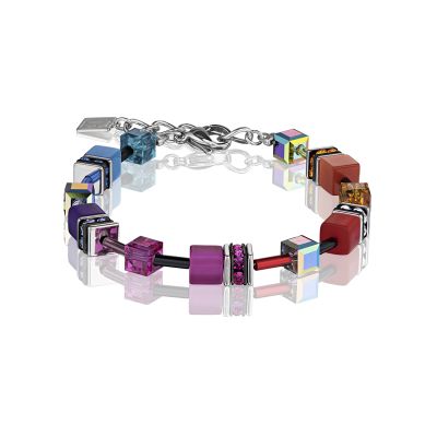 Coeur De Lion 2838/30-1520 Armband GeoCUBE® Multicolor Rainbow