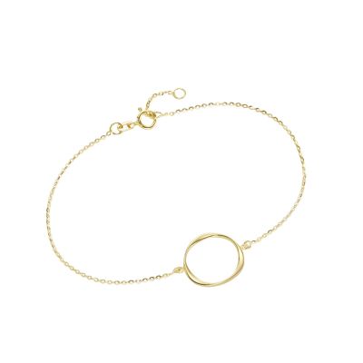 Karat Armband Damen Ankerkette Glanz 375er Gelbgold 19 cm 92024040190 