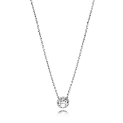 Pandora 396240CZ Kette mit Anhänger Klassische Eleganz 45 cm