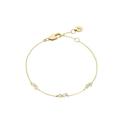 Fossil Armband Damen Ellis Toi Et Moi Metall Gold-Ton JA7288710