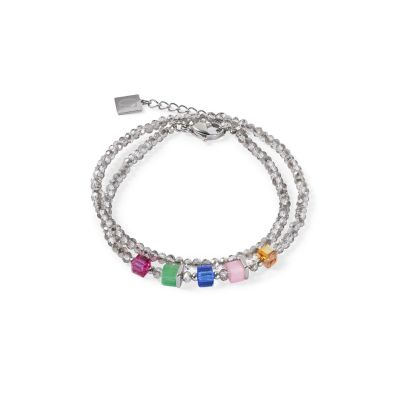 Coeur de Lion Armband Joyful Colours Multicolor Silberton 4464/30-1500