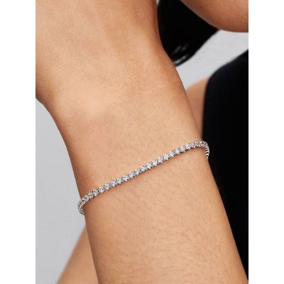 Pandora Tennisarmband Funkelnde Zirkonia Sterling-Silber 593927C01
