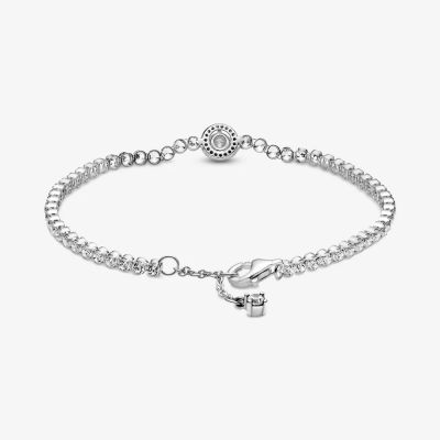 Pandora 599416C01 Tennisarmband Damen Funkelnder Kranz Sterling-Silber