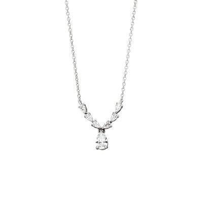 Viventy Kette mit Anhänger Damen Zirkonia Sterling-Silber 784368