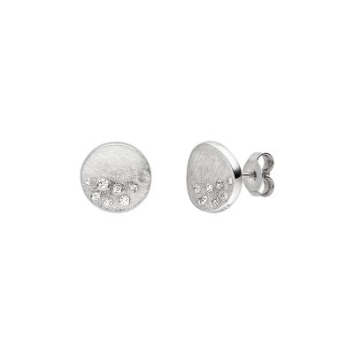 Viventy Ohrstecker Damen Eismatt Zirkonia Sterlingsilber 784734 
