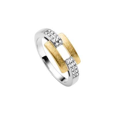 Viventy Ring Damen Zirkonia Vergoldet Sterling-Silber 787521 Gr. 56