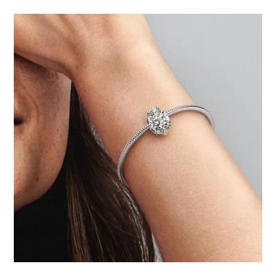 Pandora 792199C01 Charm Damen Königlicher Löwe Zirkonia Sterling-Silber