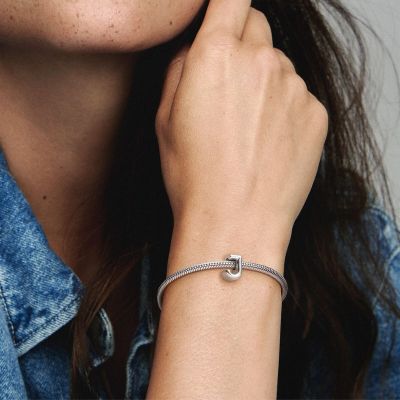 Pandora 797464 Charm Buchstabe Letter J Silber