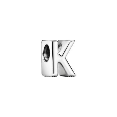 Pandora 797465 Charm Buchstabe Letter K Silber