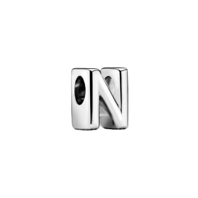 Pandora 797468 Charm Buchstabe Letter N Silber