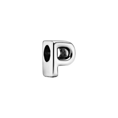 Pandora 797470 Charm Buchstabe Letter P Silber