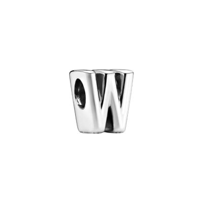 Pandora 797477 Charm Buchstabe Letter W Silber