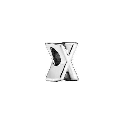 Pandora 797478 Charm Buchstabe Letter X Silber