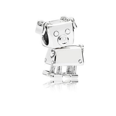 Pandora Charm Damen Bobby Bot Sterling-Silber 797551EN12 
