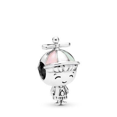 Pandora 798015ENMX Charm Propeller Hat Boy Sterling-Silber