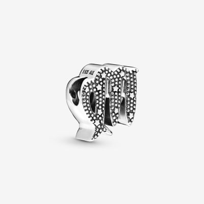 Pandora 798417C01 Charm Damen Funkelnde Jungfrau Sterling-Silber