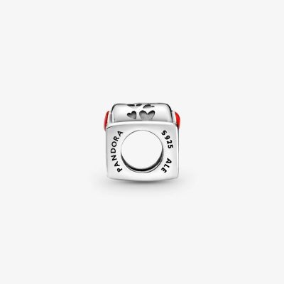Pandora Disney 799363C01 Charm Damen Minnie Maus Schleife Mum Sterling-Silber