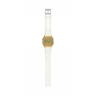 Casio Unisex-Uhr Vintage Iconic Quarz Resin-Armband A168XESG-9AEF