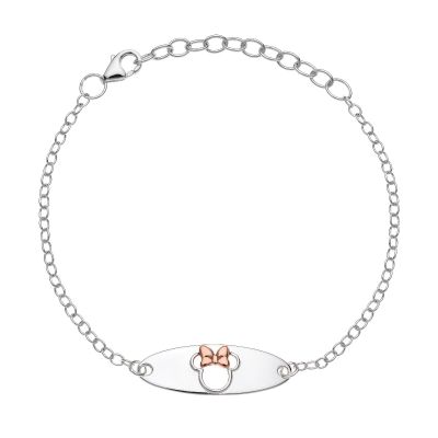 Disney BS00031TL-55.CS Armband Mädchen Damen Minnie Maus Silber 14 cm