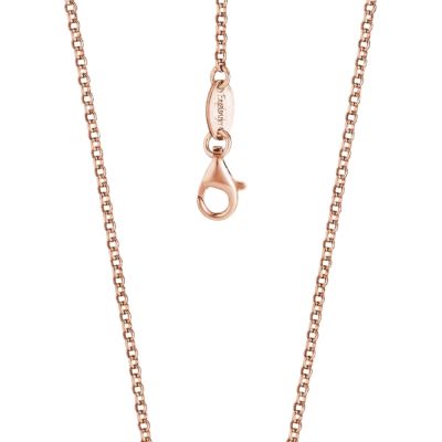 Engelsrufer ERN-80-R Erbskette Damen Silber Rosé Vergoldet 80 cm