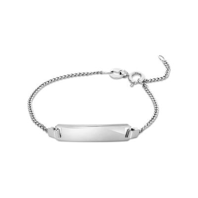 Karat FE4628/19/M ID-Armband Kinder 1,4 mm Boy Girl 333er Weissgold 14 cm