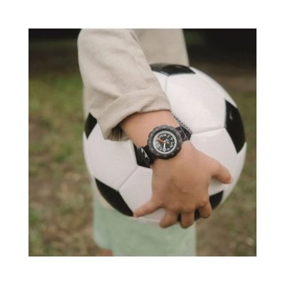 Flik Flak FPSP064 Jungen-Uhr Goal! Analog Quarz Textil-Band Ø 34,75 mm