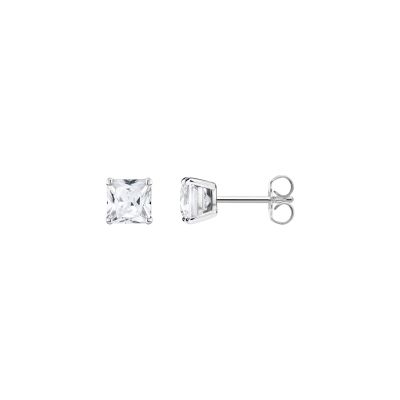 Thomas Sabo Ohrstecker Damen Weißer Zirkonia-Stein Silber H2174-051-14