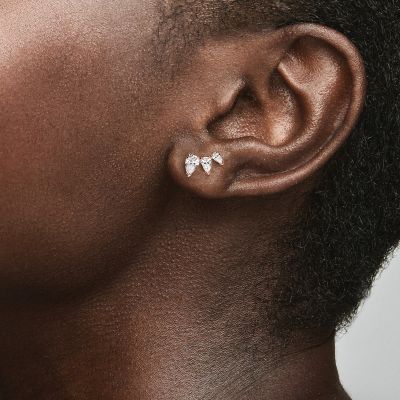 Pandora Ohrstecker Funkelnde Birnen Zirkonia Rosévergoldet 282836C01