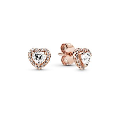 Pandora Rose 288427C01 Ohrstecker Ohrringe Damen Erhabendes Herz