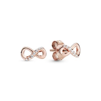 Pandora Rose 288820C01 Ohrstecker Damen Funkelnde Unendlichkeit 