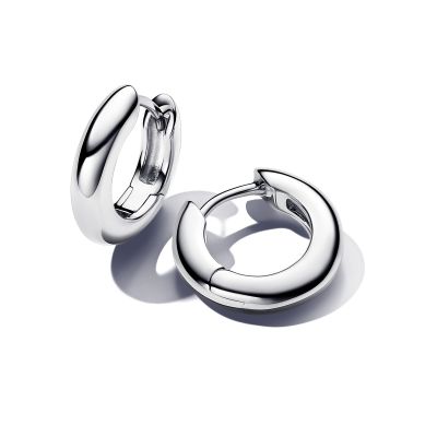 Pandora Essence Creolen Damen Runde Ringe Silber 15 mm 293320C00