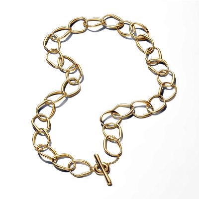 Pandora Gliederkette Organisch Geformt 14 Karat Vergoldet 363881C00-45