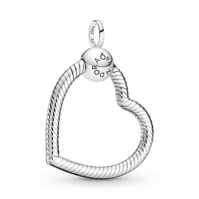 Pandora 399384C00 Kettenanhänger Damen Moments Herz O Pendant Sterling-Silber