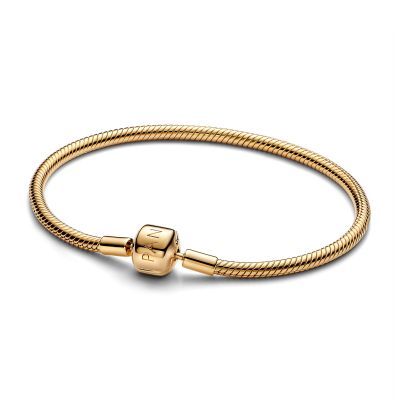 Pandora Schlangen-Gliederarmband Kugelverschluss Vergoldet 563390C00