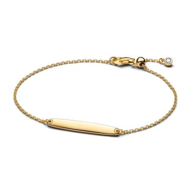 Pandora Kettenarmband Gravierbarer Stab 14K Vergoldet 564010C01