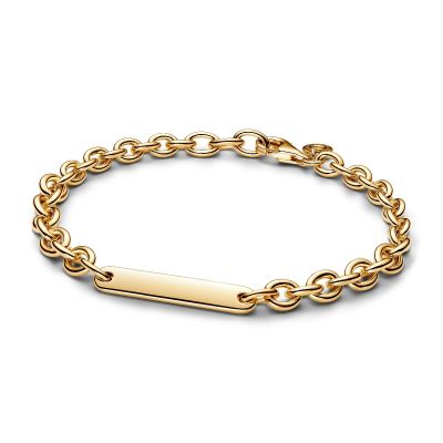 Pandora Kettenarmband Gravierbarer Stab Vergoldet 569523C00