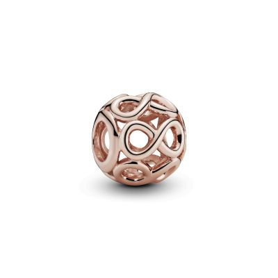 Pandora 781872 Charm Damen Offen Unendlichkeits-Symbol Zeichen Rosévergoldet