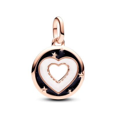Pandora Me 783080C01 Medaillon-Charm Damen Herzen Rosévergoldet