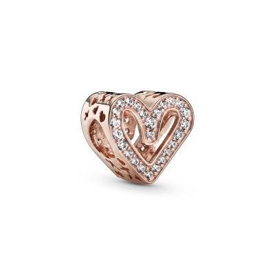 Pandora Rose 788692C01 Charm Funkelndes Freihand-Herz