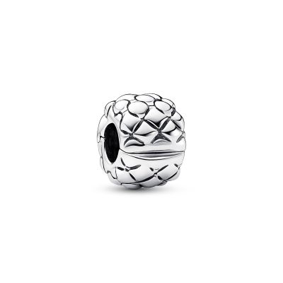 Pandora 792746C00 Clip Charm Damen Studded Chain Sterling-Silber