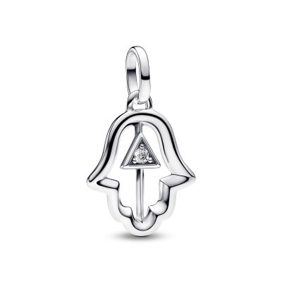 Pandora Me Damen Medaillon-Charm Hand der Fatima Sterling-Silber 793411C01