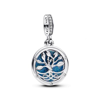 Pandora  Charm-Anhänger Leuchtender Unendlichkeitsbaum Silber 793599C01