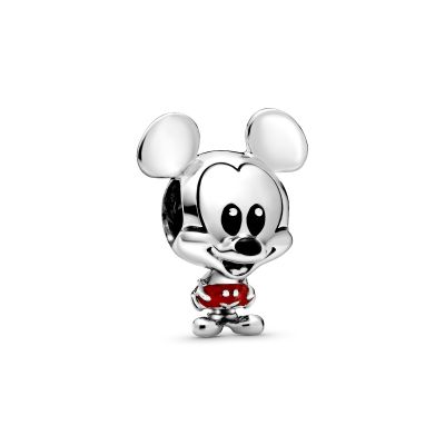 Pandora Disney 798905C01 Charm Micky Maus Rote Hose Silber