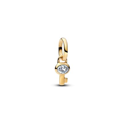 Pandora Me Mini-Charm-Anhänger Schlüssel 14 Karat Vergoldet 764339C01